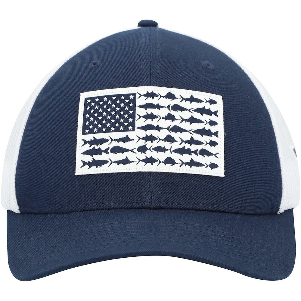 Dallas Cowboys Mesh Fish Flag Flex Hat - Navy/White on sale