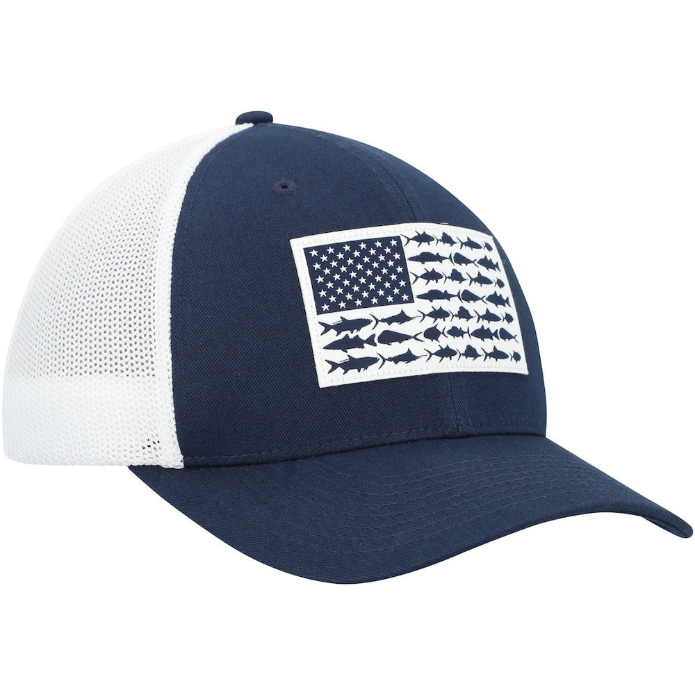 Dallas Cowboys Mesh Fish Flag Flex Hat - Navy/White on sale