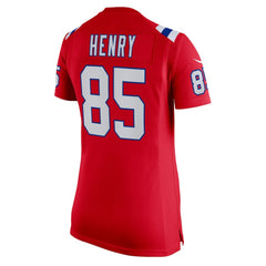 Hunter Henry New England Patriots Women's Team Game Jersey - Red outlet
