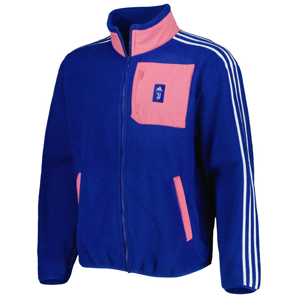 Juventus Lifestyler Fleece Full-Zip Jacket - Blue discount