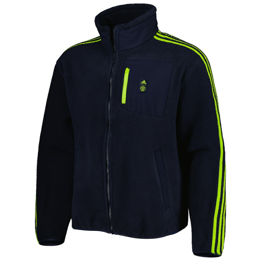 Manchester United Lifestyler Fleece Full-Zip Jacket - Navy shop