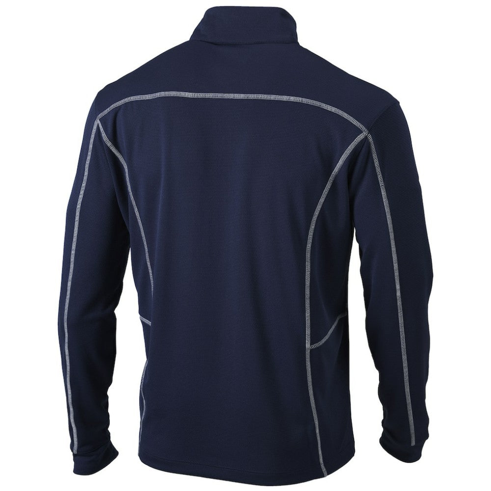 Atlanta Braves Shotgun Omni-Wick Quarter-Zip Pullover Jacket Navy