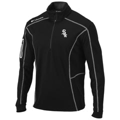 Chicago White Sox Shotgun Omni-Wick Quarter-Zip Pullover Jacket Black