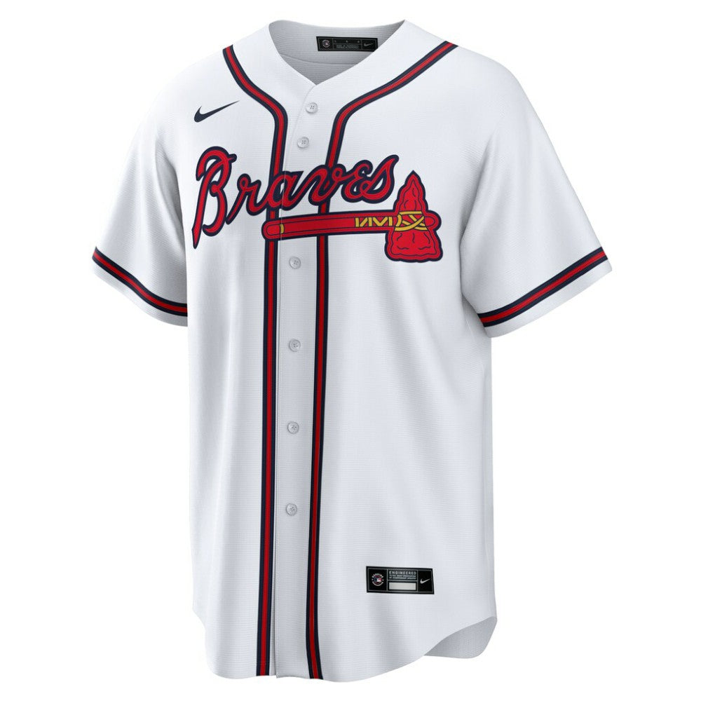 Austin Riley Atlanta Braves Home Replica Player Jersey White