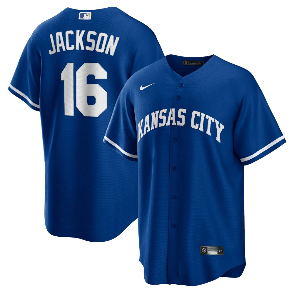 Bo Jackson Kansas City Royals Alternate 2 Replica Jersey Rush Blue
