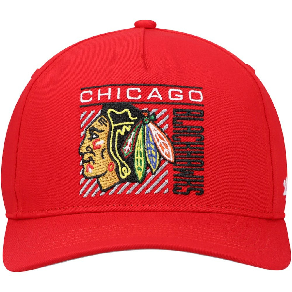 Chicago Blackhawks '47 Reflex Hitch Snapback Hat - Red Hats