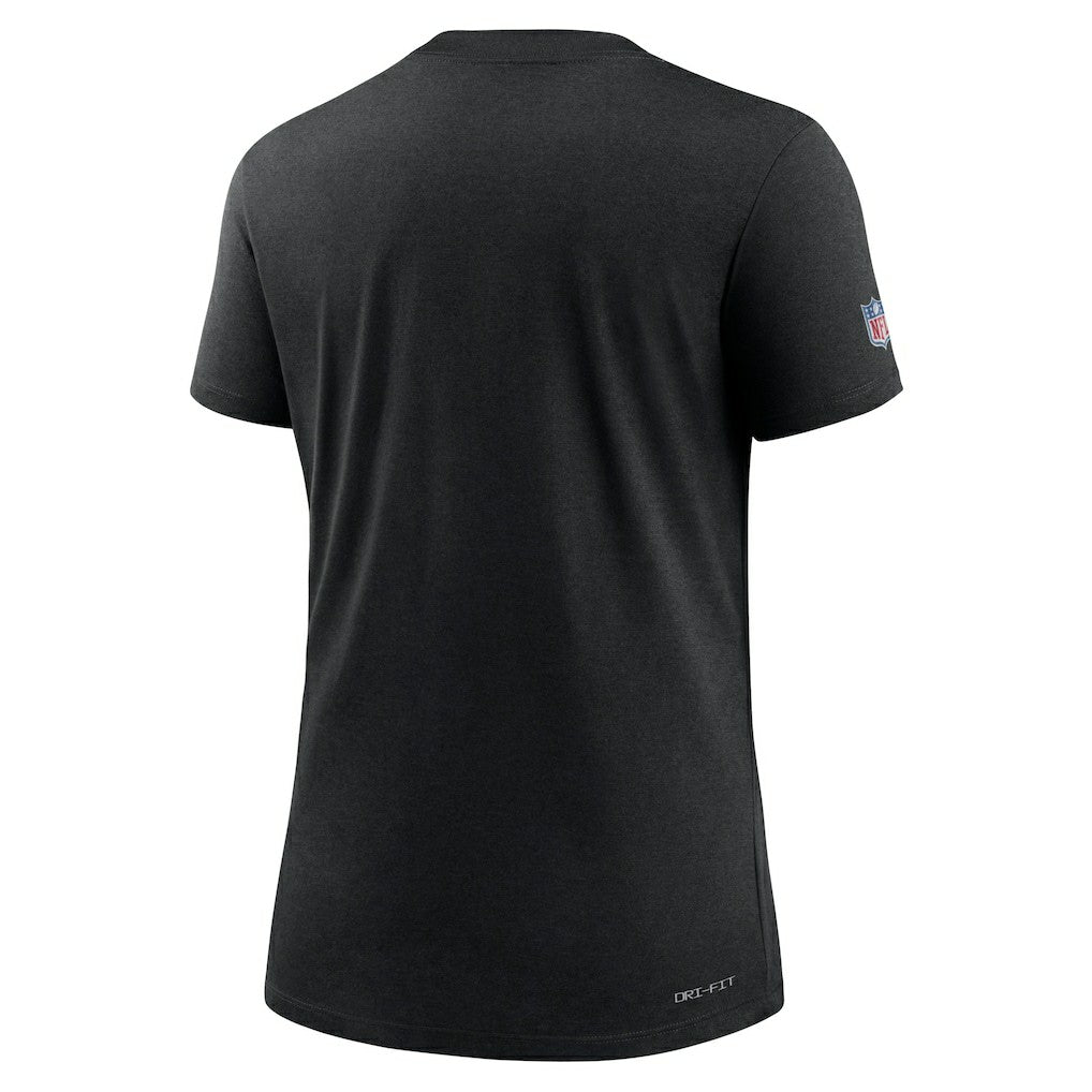Jacksonville Jaguars Women's NFL Crucial Catch Performance T-Shirt - Black discount