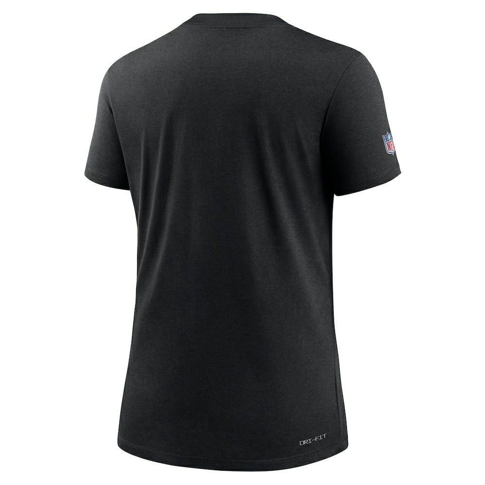 Jacksonville Jaguars Women's NFL Crucial Catch Performance T-Shirt - Black discount