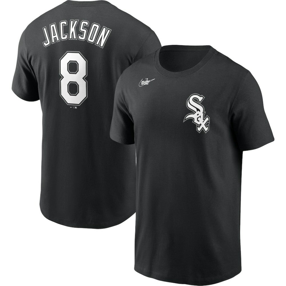 Bo Jackson Chicago White Sox Cooperstown Collection Name & Number T-Shirt Black