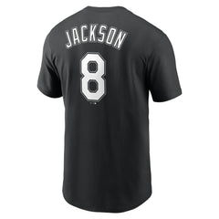 Bo Jackson Chicago White Sox Cooperstown Collection Name & Number T-Shirt Black