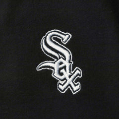 Chicago White Sox The Wild Collective Women's Two-Hit Quarter-Zip Pullover Top Black