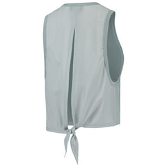 Chicago Cubs The Wild Collective Women's Open Back Twist-Tie Tank Top Light Blue