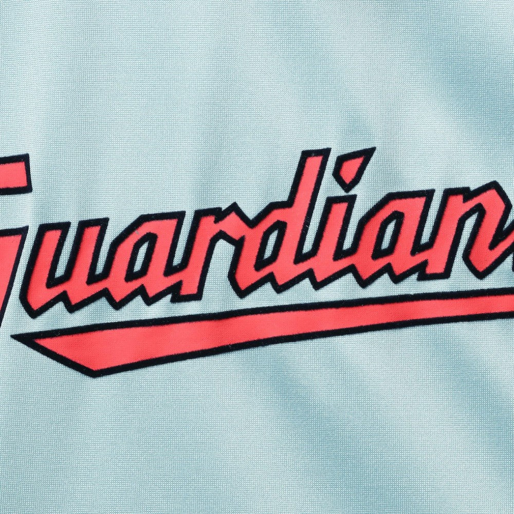 Cleveland Guardians The Wild Collective Women's Open Back Twist-Tie Tank Top Light Blue
