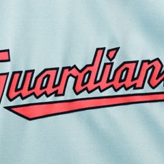 Cleveland Guardians The Wild Collective Women's Open Back Twist-Tie Tank Top Light Blue