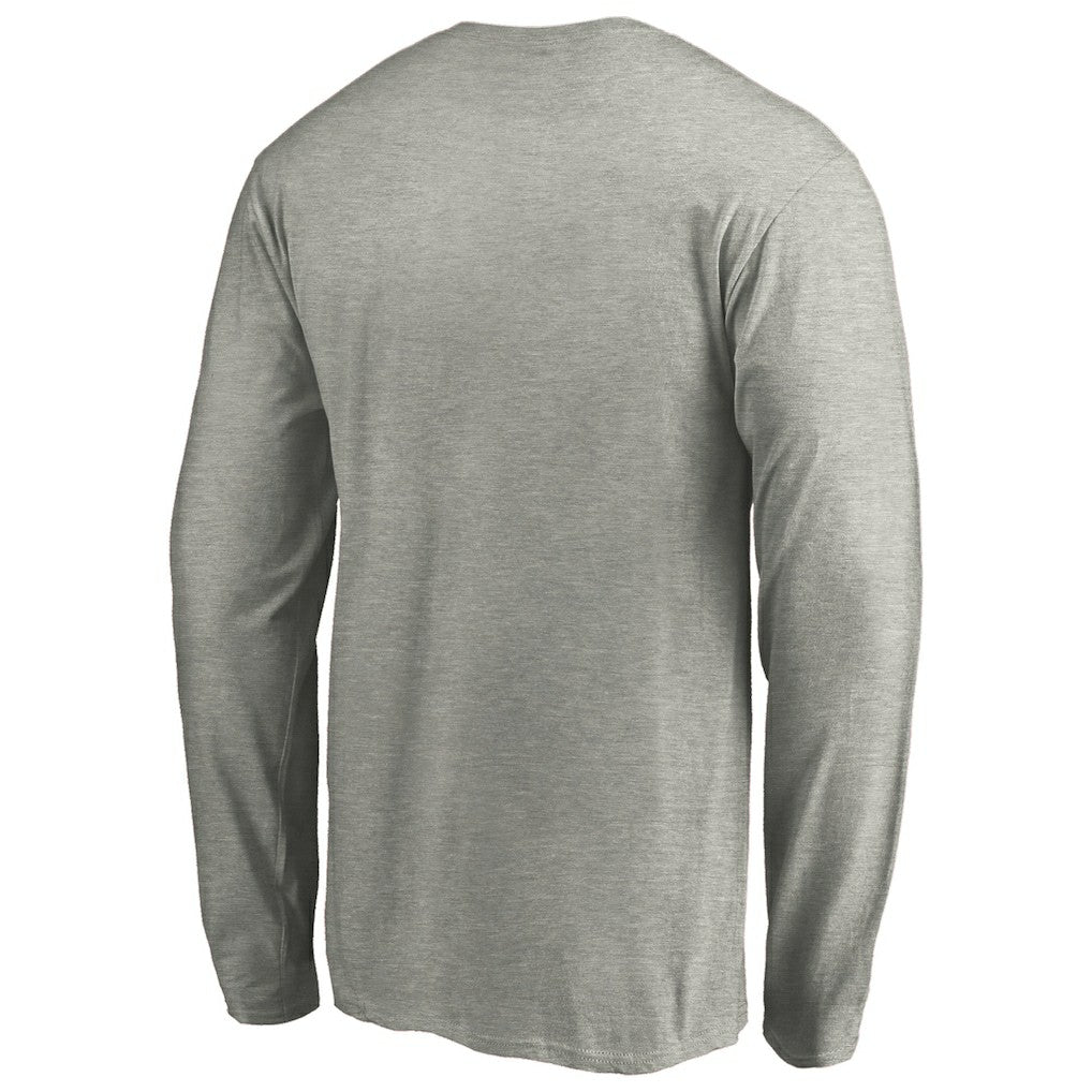 Chicago Bulls Victory Arch Long Sleeve T-Shirt sale - Heathered Gray shop
