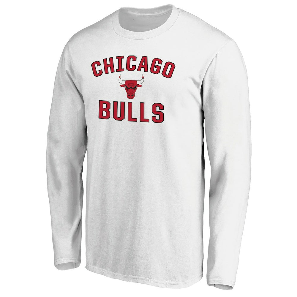 Chicago Bulls Victory Arch Long Sleeve T-Shirt sale - White sale