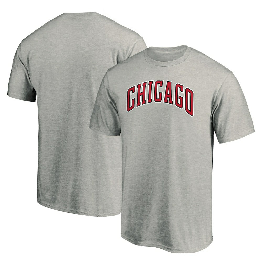 Chicago Bulls Alternate Logo T-Shirt sale - Heathered Gray for sale