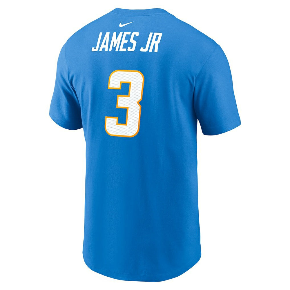 Derwin James Jr. Los Angeles Chargers Player Name & Number T-Shirt - Powder Blue on sale