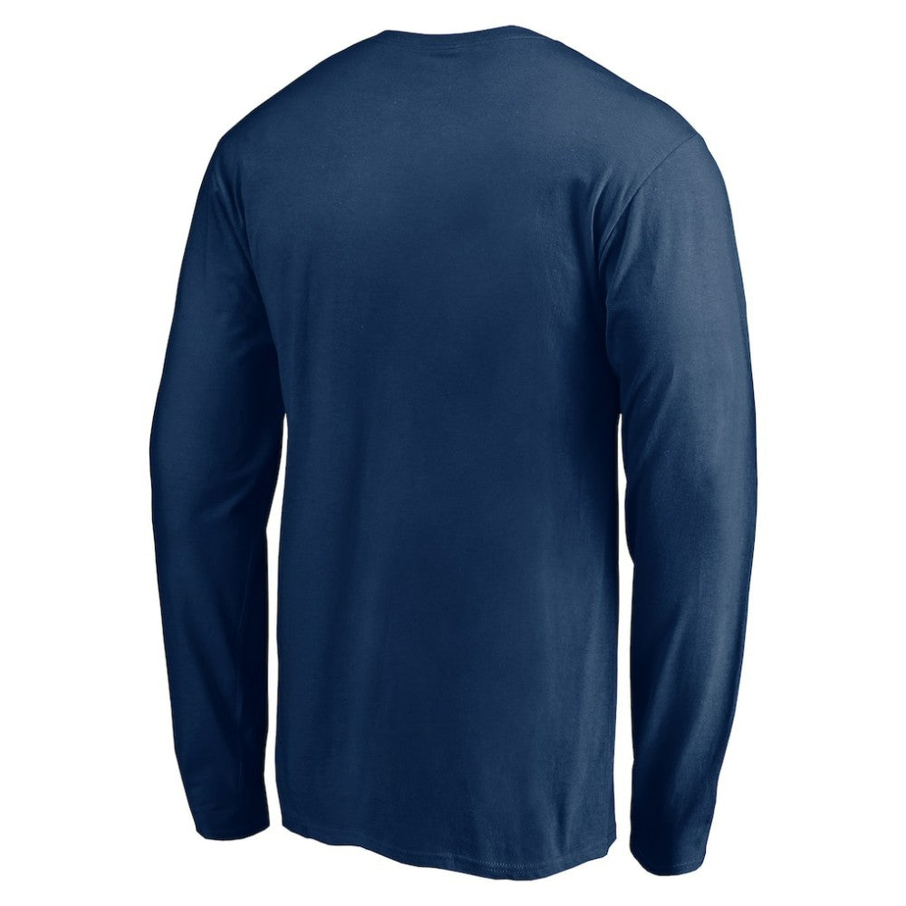 Seattle Kraken Gradient Logo Long Sleeve T-Shirt - Deep Sea Blue T-shirts