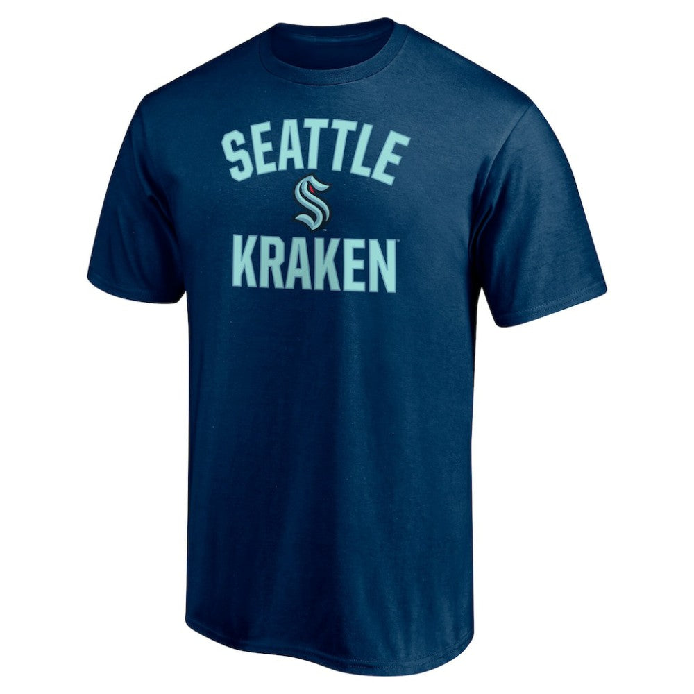 Seattle Kraken Victory Arch T-Shirt - Deep Sea Blue T-shirts