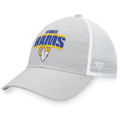 Los Angeles Rams Trucker Snapback Hat - Heather Gray/White sale