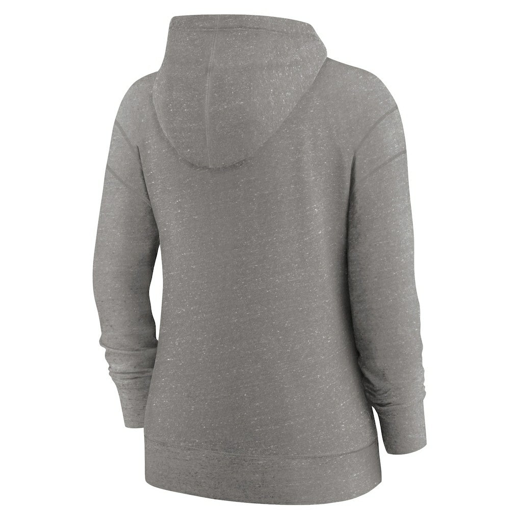 Cleveland Browns Women's Gym Vintage Full-Zip Hoodie - Heather Charcoal outlet