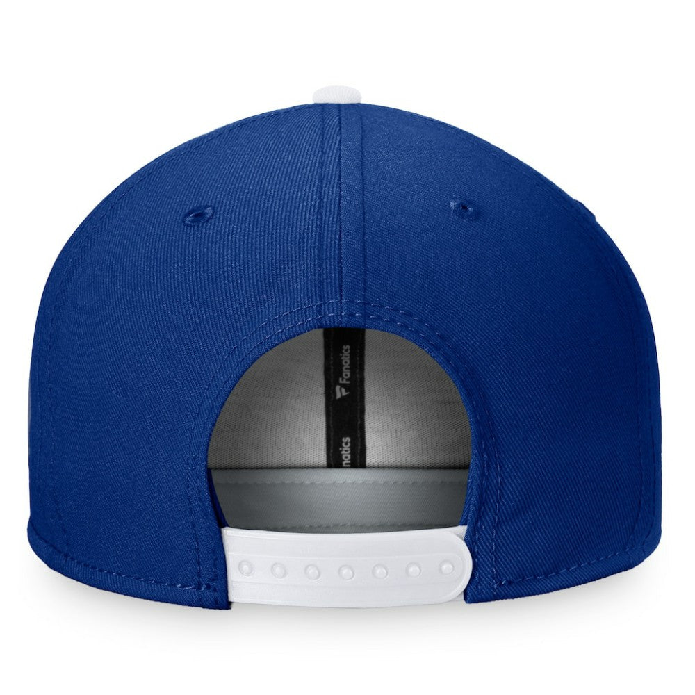 Toronto Maple Leafs Fanatics Iconic Color Blocked Snapback Hat - Blue/White Hats