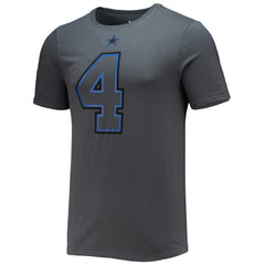 Dak Prescott Dallas Cowboys Player Name & Number T-Shirt - Charcoal cheap