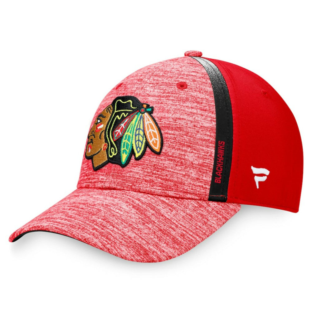 Chicago Blackhawks Fanatics Defender Flex Hat - Red Hats