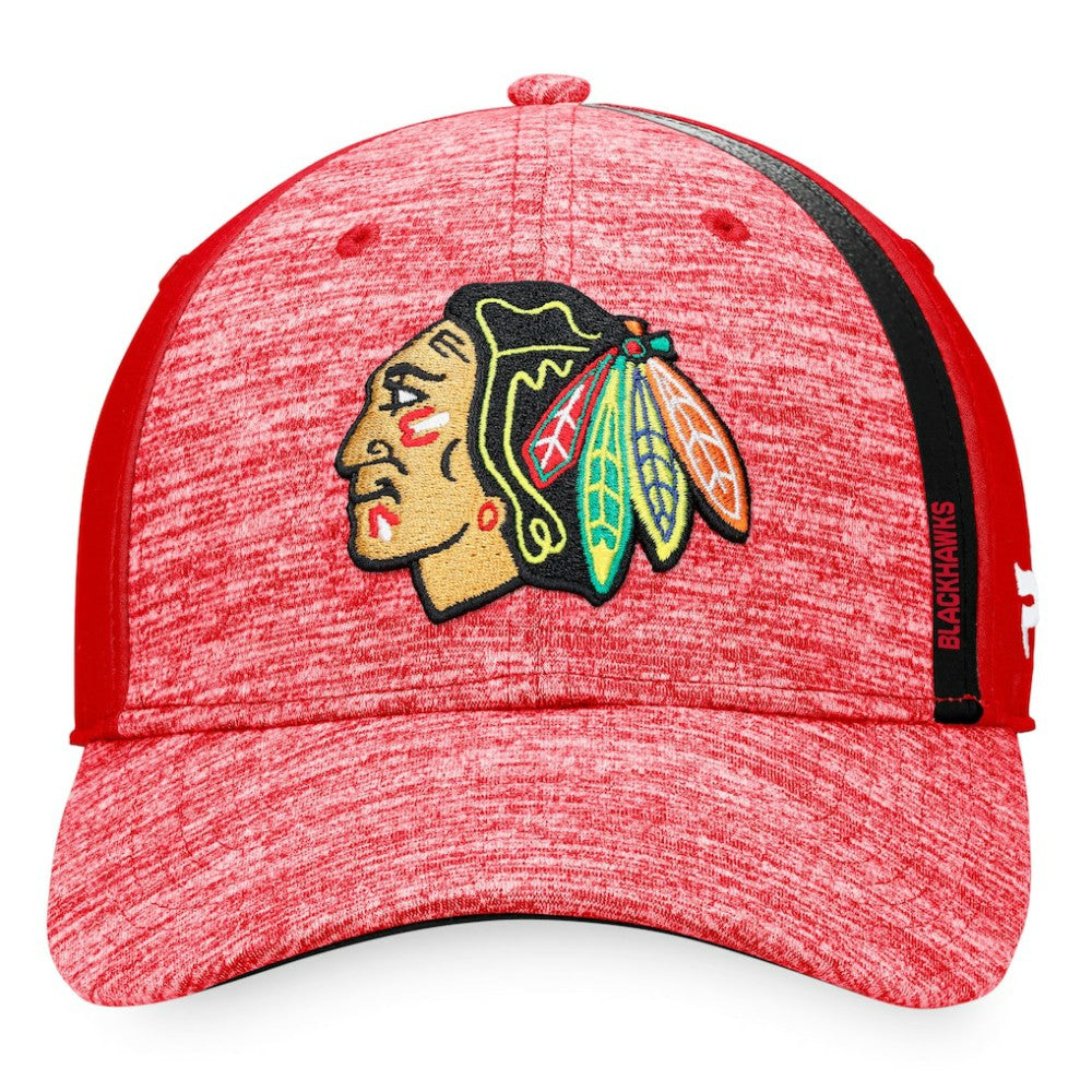 Chicago Blackhawks Fanatics Defender Flex Hat - Red Hats