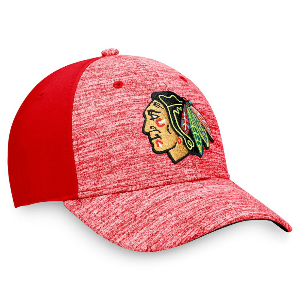 Chicago Blackhawks Fanatics Defender Flex Hat - Red Hats