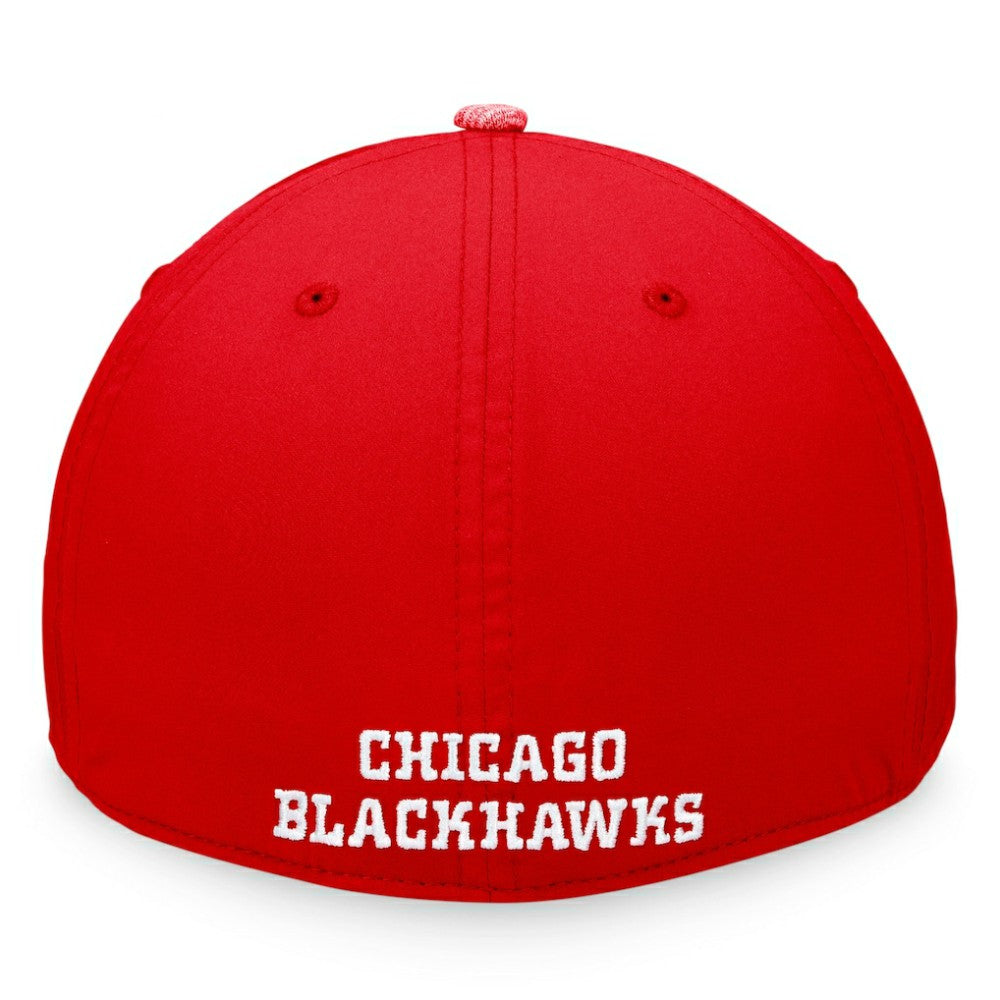 Chicago Blackhawks Fanatics Defender Flex Hat - Red Hats