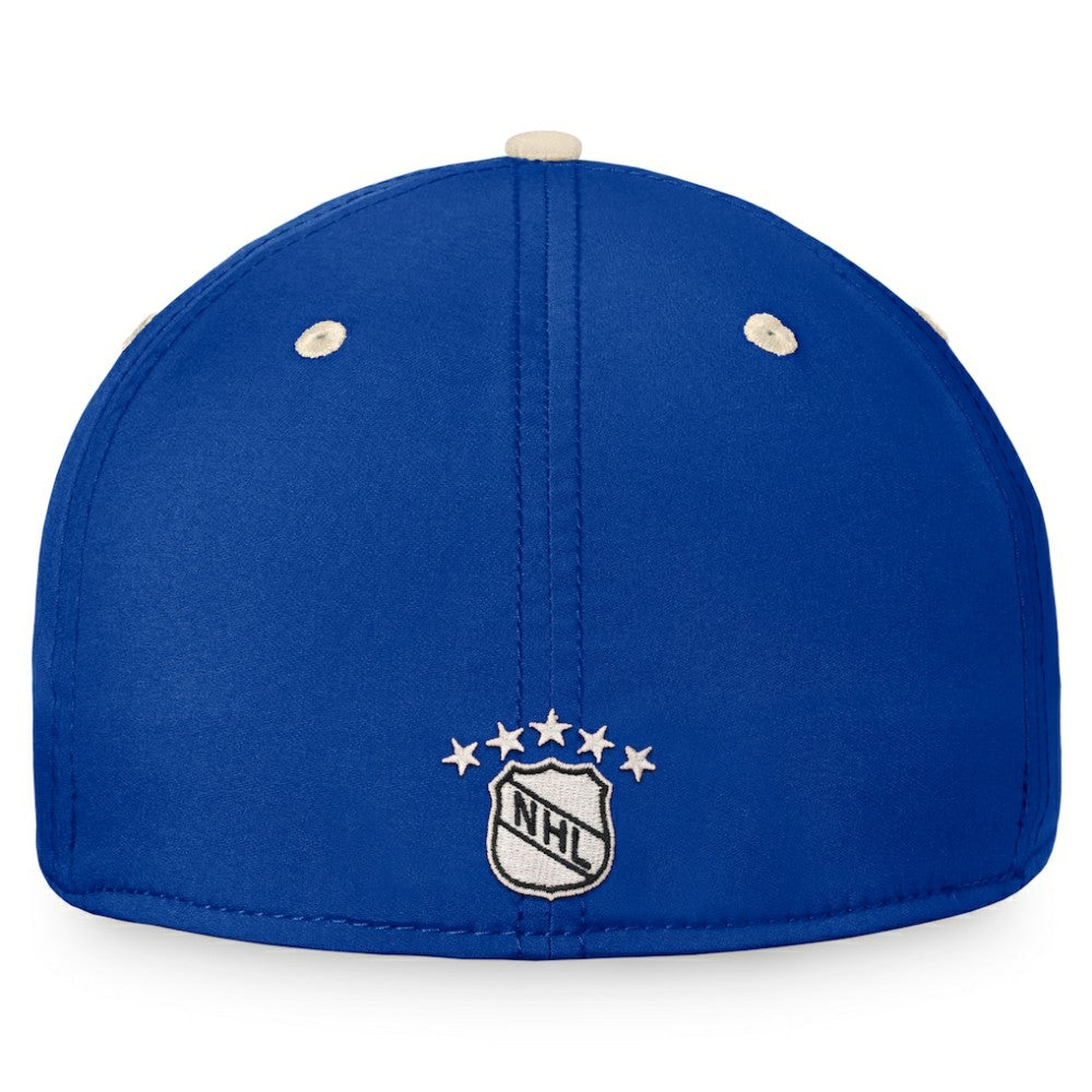 St. Louis Blues Fanatics True Classics Retro Flex Hat - Royal/Khaki Hats