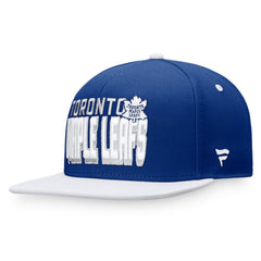 Toronto Maple Leafs Fanatics Heritage Retro Two-Tone Snapback Hat - Blue/White Hats