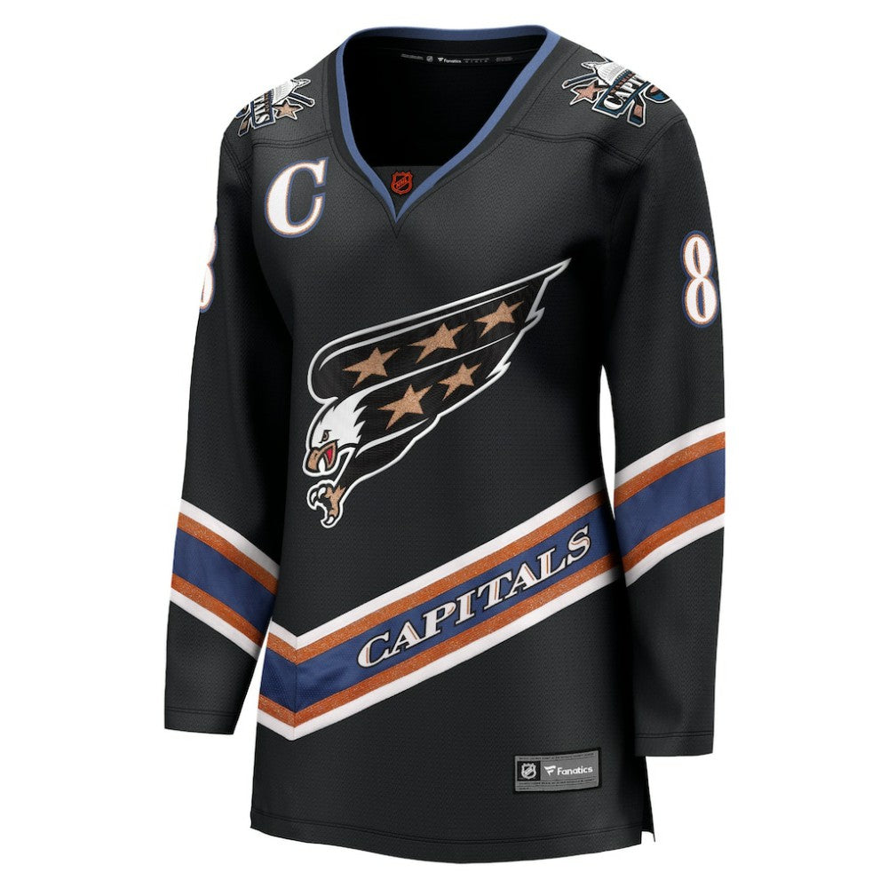 Alexander Ovechkin Washington Capitals Fanatics Women's Special Edition 2.0 Breakaway Player Jersey - Black Jerseys
