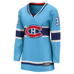Carey Price Montreal Canadiens Fanatics Women's Special Edition 2.0 Breakaway Player Jersey - Light Blue Jerseys