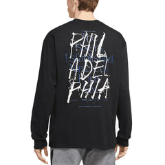 Philadelphia 76ers Courtside Established City Max90 Long Sleeve T-Shirt - Black online