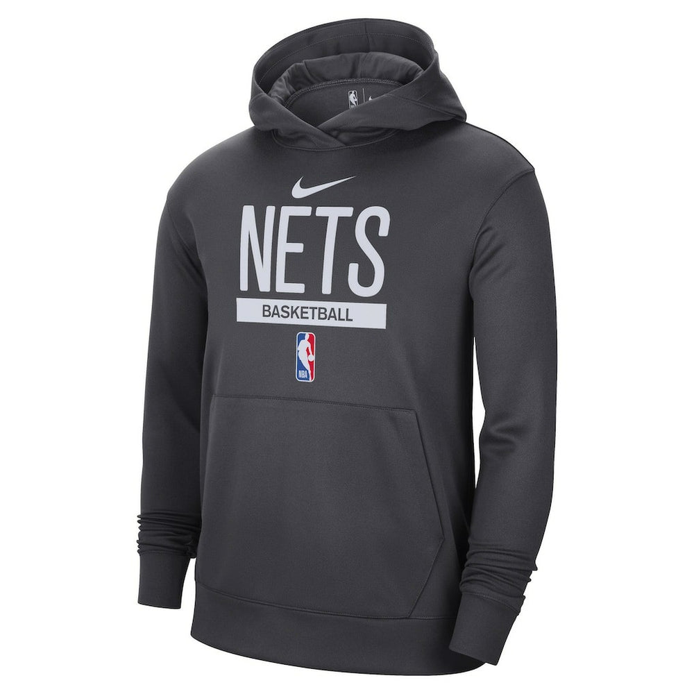 Brooklyn Nets 2022/23 Spotlight On-Court Practice Performance Pullover Hoodie - Anthracite cheap