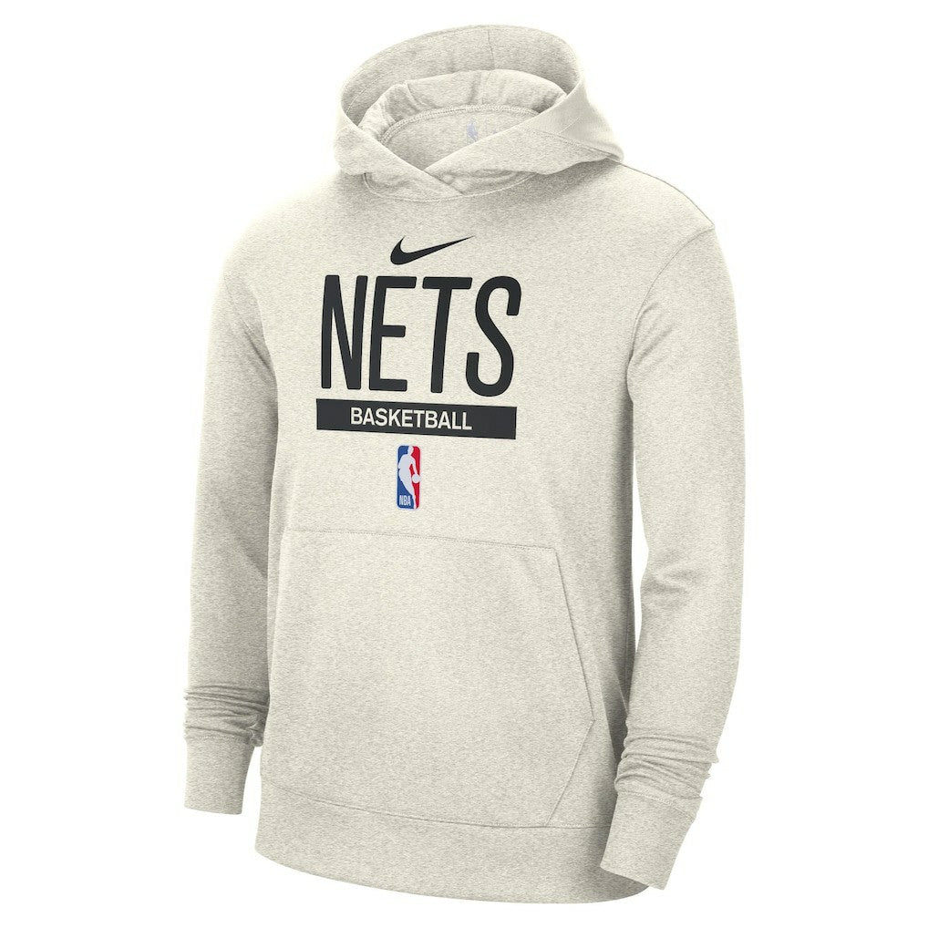 Brooklyn Nets 2022/23 Spotlight On-Court Practice Performance Pullover Hoodie - Cream discount