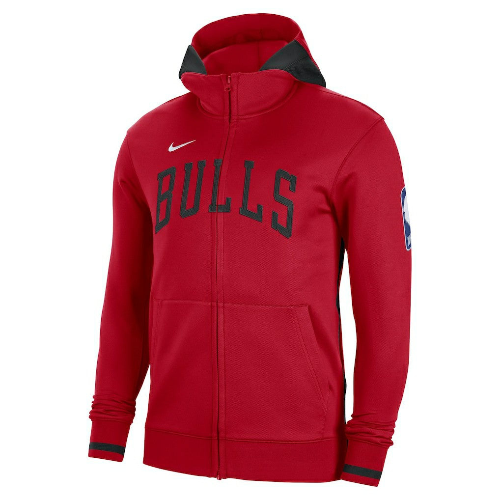 Chicago Bulls Authentic Showtime Performance Full-Zip Hoodie - Red sale