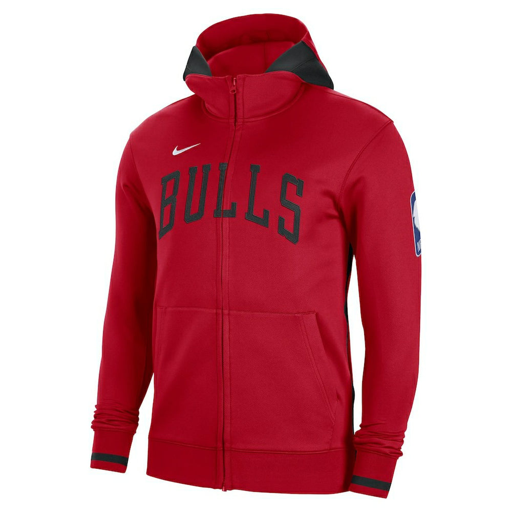 Chicago Bulls Authentic Showtime Performance Full-Zip Hoodie - Red sale