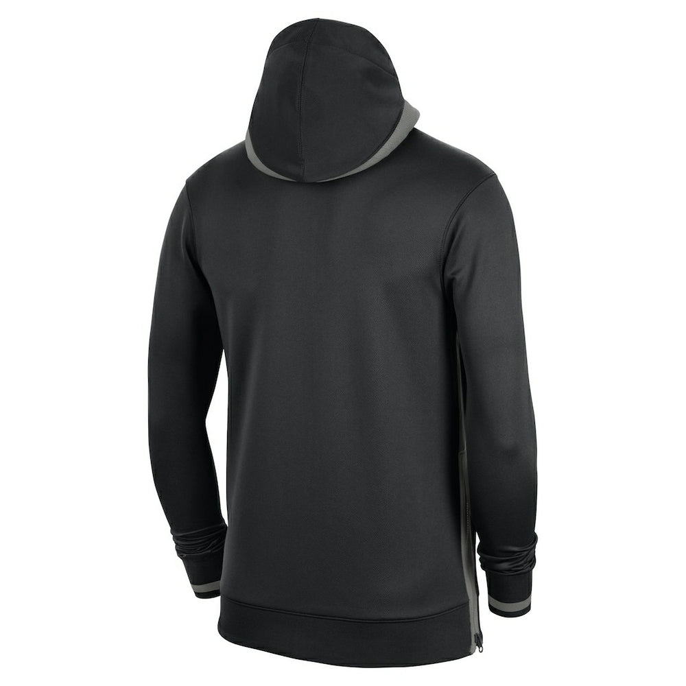 Brooklyn Nets Authentic Showtime Performance Full-Zip Hoodie - Black cheap