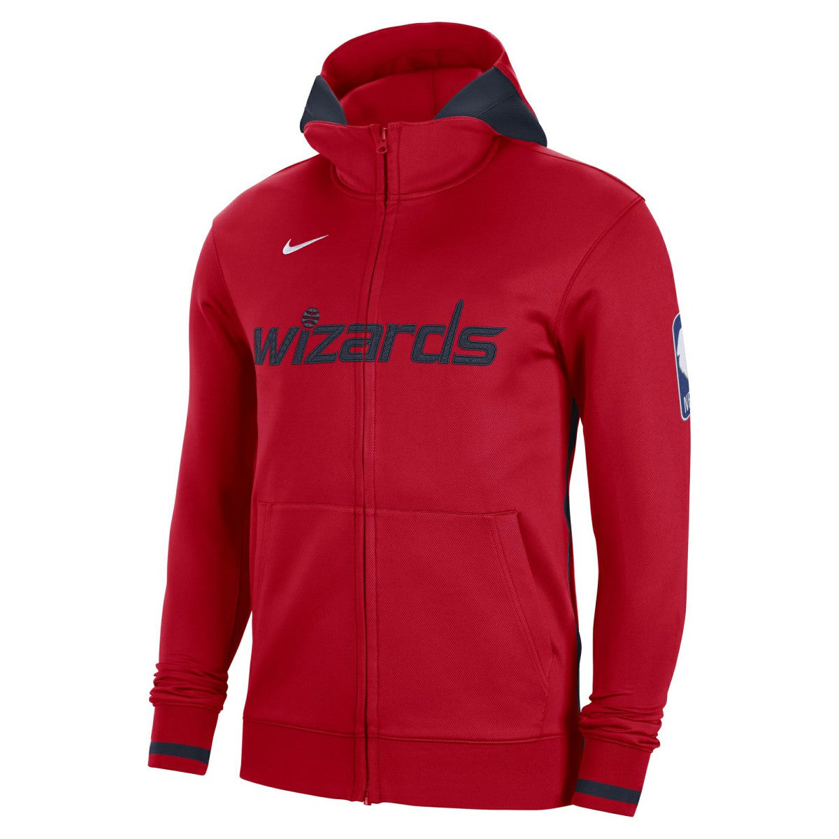 Washington Wizards Authentic Showtime Performance Full-Zip Hoodie - Red sale