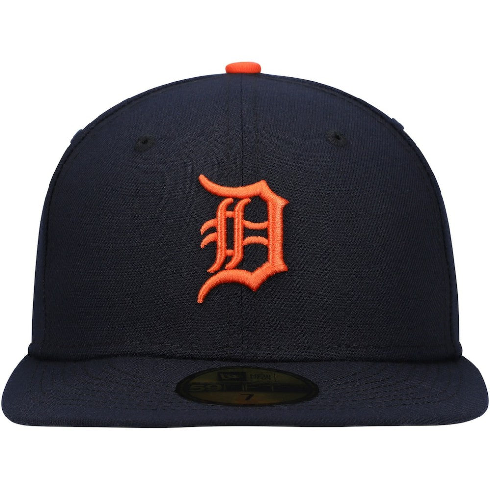 Detroit Tigers Authentic Collection On-Field Road 59FIFTY Fitted Hat Navy