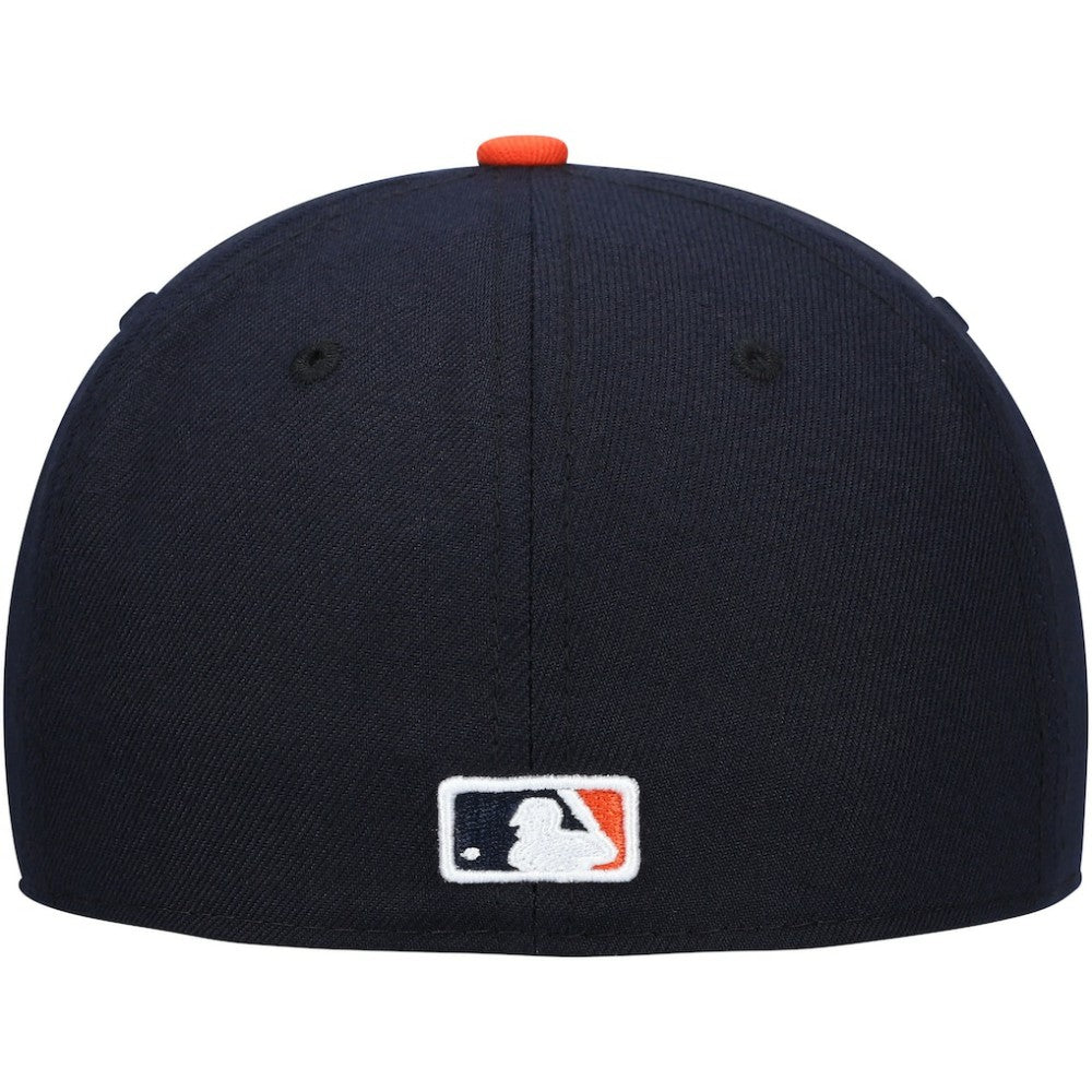 Detroit Tigers Authentic Collection On-Field Road 59FIFTY Fitted Hat Navy