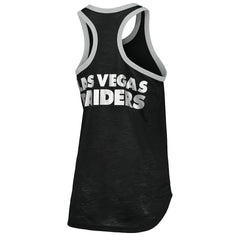 Las Vegas Raiders G-III 4Her by Carl Banks Women's Tater Burnout Tank Top - Black sale
