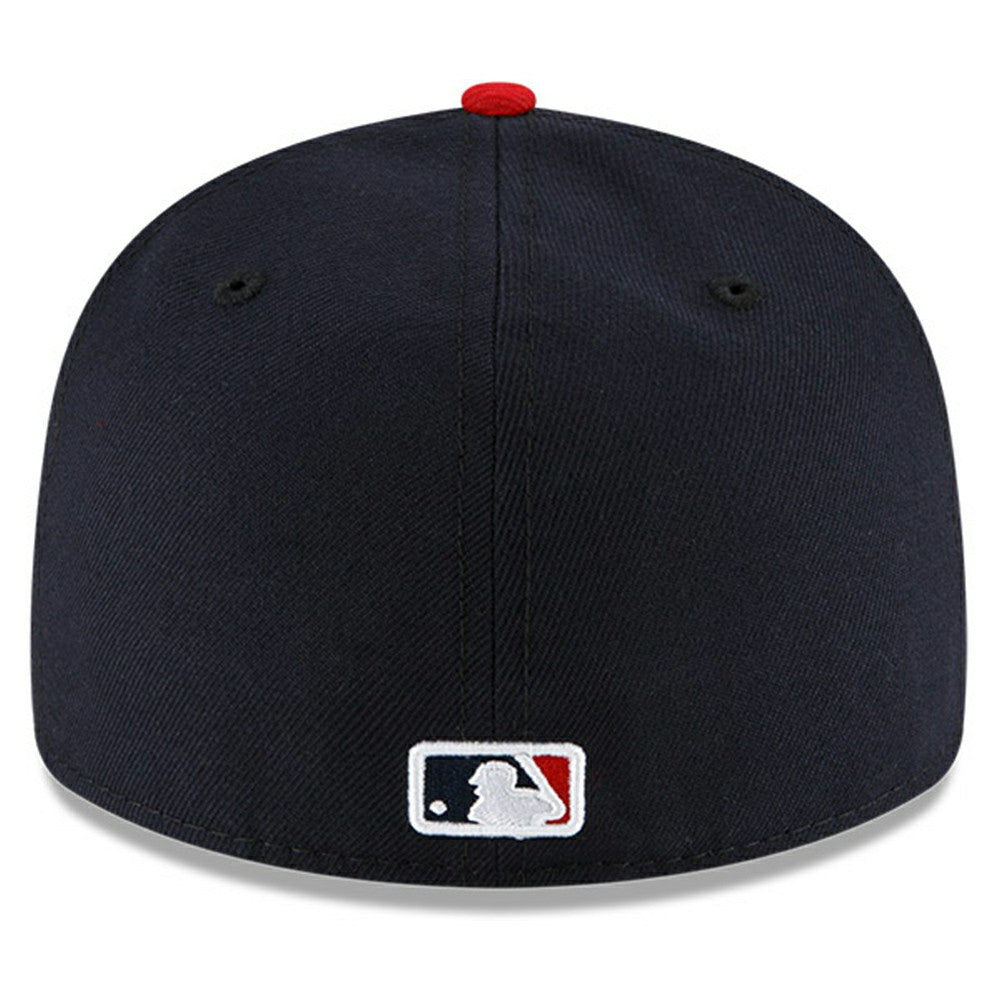 Cleveland Guardians Authentic Collection On-Field Home Low Profile 59FIFTY Fitted Hat Navy/Red