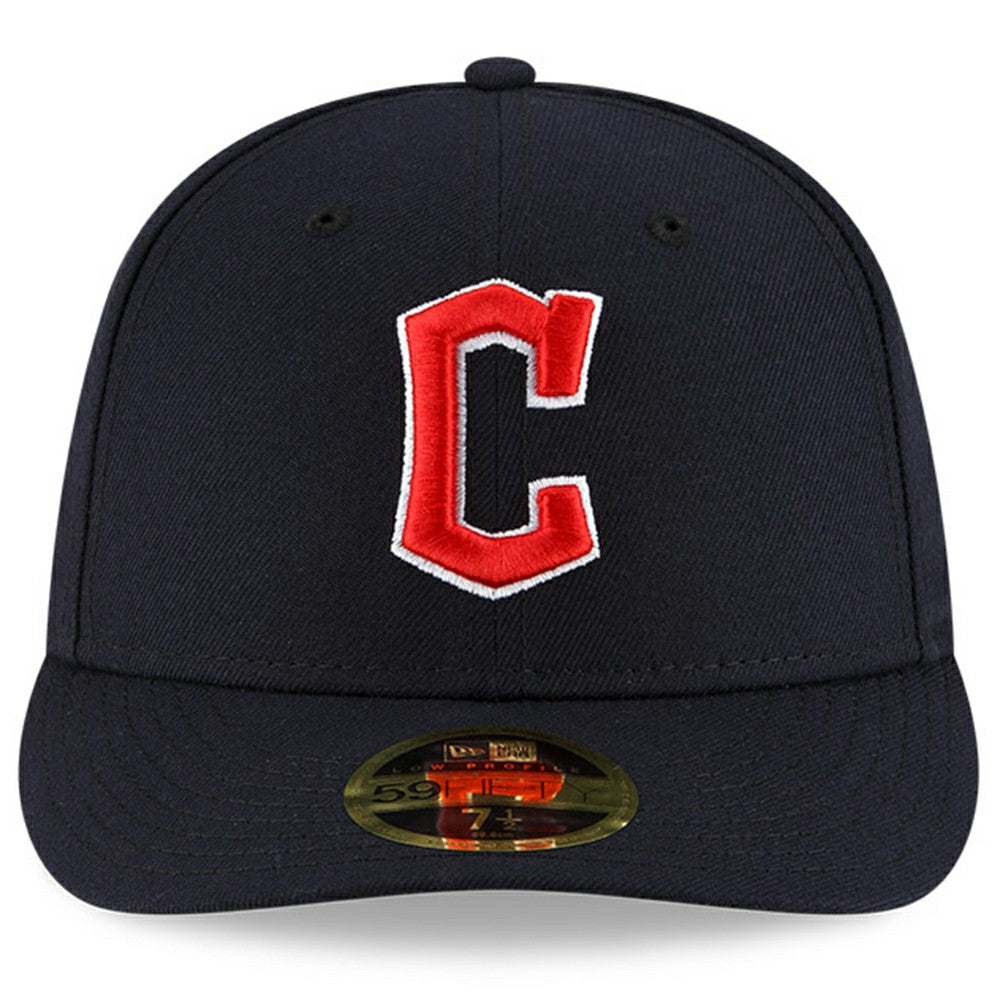 Cleveland Guardians Authentic Collection On-Field Road Low Profile 59FIFTY Fitted Hat Navy