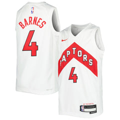 Scottie Barnes Toronto Raptors Youth Swingman Jersey - Association Edition - White online