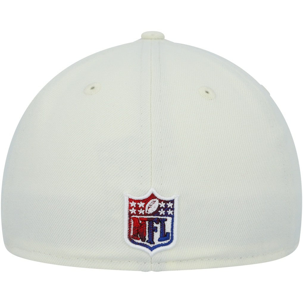 New York Giants New Era Chrome Color Dim 59FIFTY Fitted Hat - Cream discount